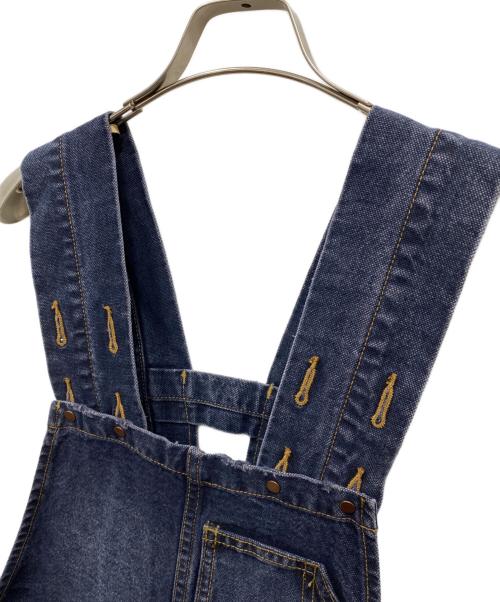 Spick and Span（スピック＆スパン）Spick and Span (スピック＆スパン) 5 1/2 DUCK OVERALLS ネイビー サイズ:28の古着・服飾アイテム