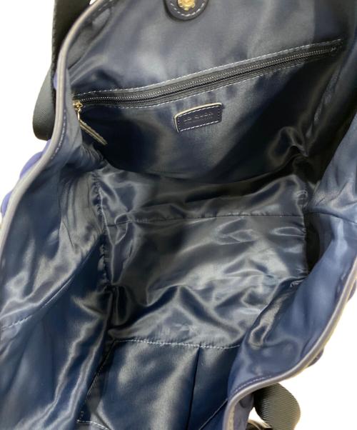 laquoh（ラクーオ）laquoh (ラクーオ) トートバッグ ネイビーの古着・服飾アイテム