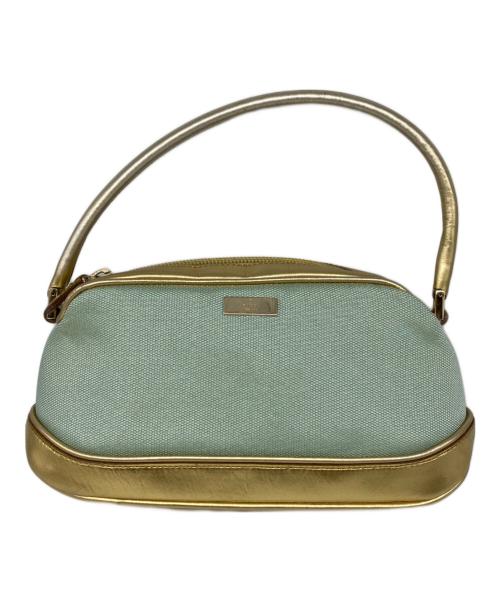 GUCCI（グッチ）GUCCI (グッチ) ハンドバッグ ブルーの古着・服飾アイテム