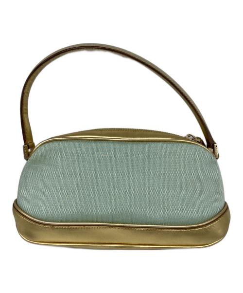 GUCCI（グッチ）GUCCI (グッチ) ハンドバッグ ブルーの古着・服飾アイテム