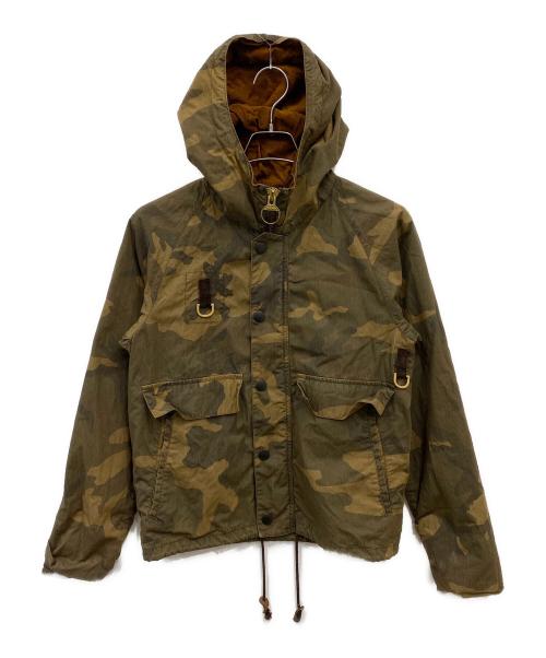 Barbour（バブアー）Barbour (バブアー) カモ柄マウンテンパーカー カーキ サイズ:Sの古着・服飾アイテム