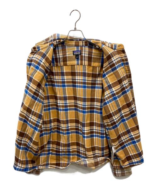 Patagonia（パタゴニア）Patagonia (パタゴニア) Fjord Flannel Shirt ベージュ サイズ:Lの古着・服飾アイテム