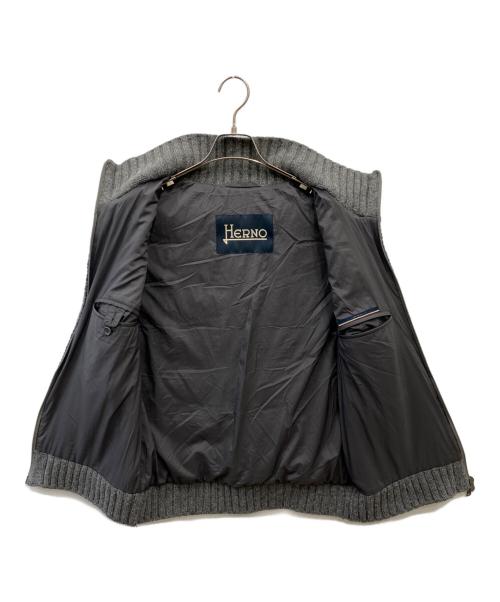 HERNO（ヘルノ）HERNO (ヘルノ) ダウンベスト グレー サイズ:50の古着・服飾アイテム