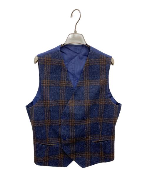 TAGLIATORE（タリアトーレ）TAGLIATORE (タリアトーレ) ウールジレ ネイビー サイズ:50の古着・服飾アイテム