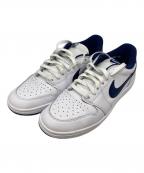 NIKEナイキ）の古着「AIR JORDAN 1 LOW 85」｜ホワイト×ネイビー