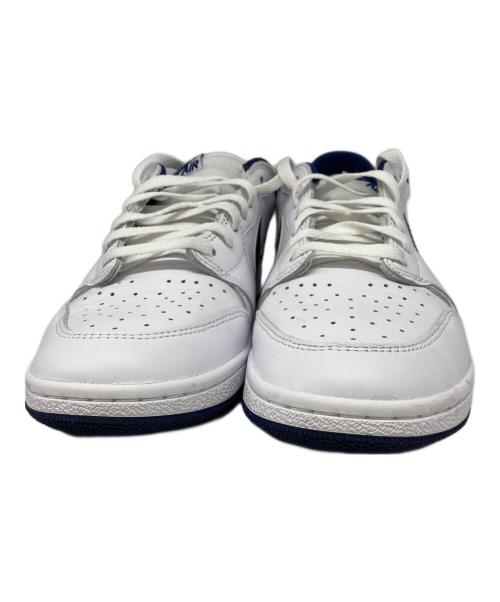 NIKE（ナイキ）NIKE (ナイキ) AIR JORDAN 1 LOW 85 ホワイト×ネイビー サイズ:28㎝の古着・服飾アイテム