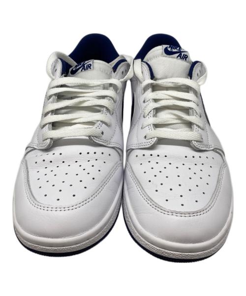 NIKE（ナイキ）NIKE (ナイキ) AIR JORDAN 1 LOW 85 ホワイト×ネイビー サイズ:28㎝の古着・服飾アイテム