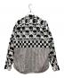 COMME des GARCONS HOMME PLUS (コムデギャルソンオムプリュス) スカルモチーフ長袖シャツ ホワイト×ブラック サイズ:S：6000円