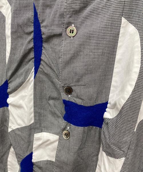 COMME des GARCONS HOMME（コムデギャルソン オム）COMME des GARCONS HOMME (コムデギャルソン オム) 02SS オープンカラーシャツ グレー サイズ:不明の古着・服飾アイテム