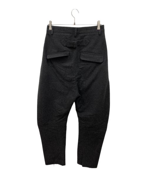 Vivienne Westwood man（ヴィヴィアン ウェストウッド マン）Vivienne Westwood man (ヴィヴィアン ウェストウッド マン) 裾ジップメルトンパンツ グレー サイズ:44の古着・服飾アイテム
