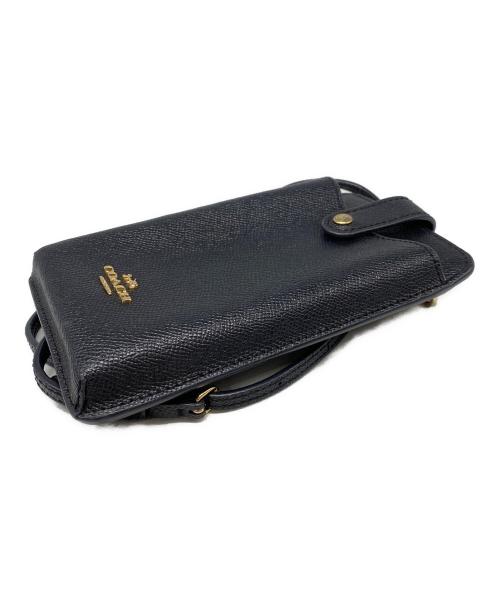 COACH（コーチ）COACH (コーチ) ノース／サウス フォーン クロスボディ ブラックの古着・服飾アイテム
