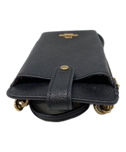 COACH（コーチ）COACH (コーチ) ノース／サウス フォーン クロスボディ ブラックの古着・服飾アイテム