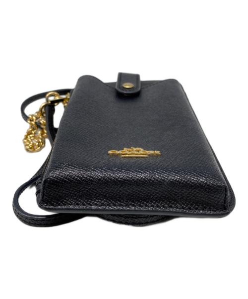 COACH（コーチ）COACH (コーチ) ノース／サウス フォーン クロスボディ ブラックの古着・服飾アイテム
