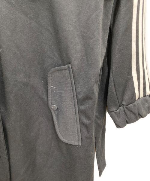 adidas（アディダス）adidas (アディダス) PRIMEBLUE スポーティトレンチコート ブラック サイズ:0Tの古着・服飾アイテム