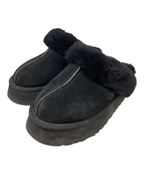 UGG（アグ）UGG (アグ) ディスケットサンダル ブラック サイズ:25㎝の古着・服飾アイテム