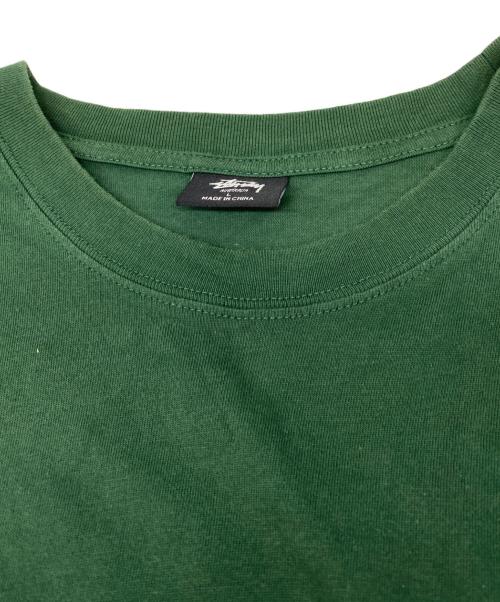 stussy（ステューシー）stussy (ステューシー) クラウンTシャツ グリーン サイズ:Lの古着・服飾アイテム