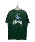 stussy (ステューシー) クラウンTシャツ グリーン サイズ:L：4000円