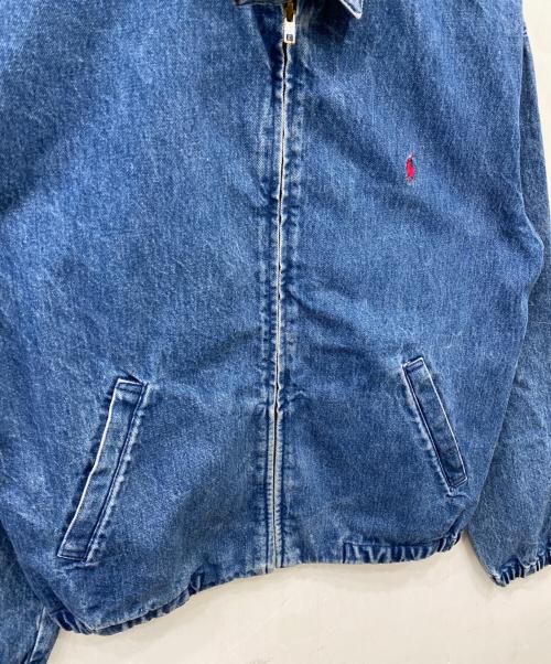 POLO RALPH LAUREN（ポロ・ラルフローレン）POLO RALPH LAUREN (ポロ・ラルフローレン) デニムスイングトップ インディゴ サイズ:Sの古着・服飾アイテム