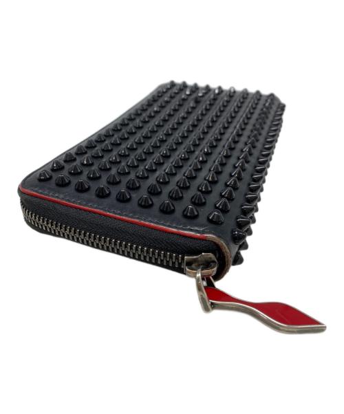 Christian Louboutin（クリスチャン・ルブタン）Christian Louboutin (クリスチャン・ルブタン) パネトーネウォレット ブラックの古着・服飾アイテム