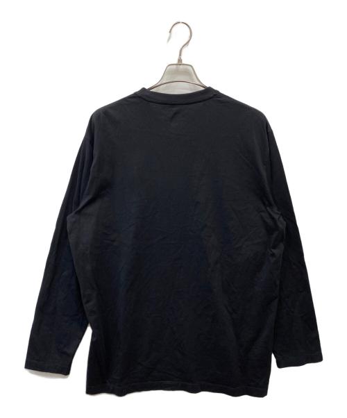 adidas（アディダス）adidas (アディダス) Y-3 (ワイスリー) 長袖カットソー ブラック サイズ:Lの古着・服飾アイテム