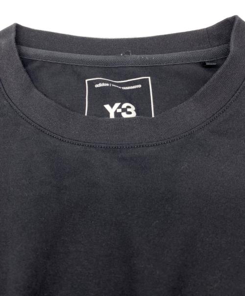 adidas（アディダス）adidas (アディダス) Y-3 (ワイスリー) 長袖カットソー ブラック サイズ:Lの古着・服飾アイテム