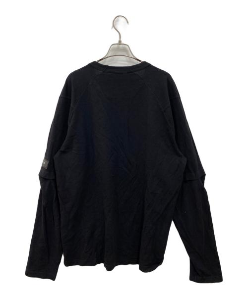 Y-3（ワイスリー）Y-3 (ワイスリー) グレープ ジャージー ロングスリーブTシャツ ブラック サイズ:Mの古着・服飾アイテム