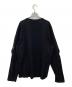 Y-3 (ワイスリー) グレープ ジャージー ロングスリーブTシャツ ブラック サイズ:M：7000円
