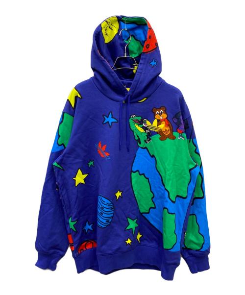 adidas（アディダス）adidas (アディダス) Kerwin Frost Hoodie ブルー サイズ:Lの古着・服飾アイテム