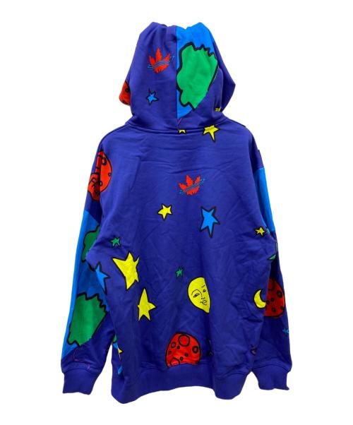 adidas（アディダス）adidas (アディダス) Kerwin Frost Hoodie ブルー サイズ:Lの古着・服飾アイテム