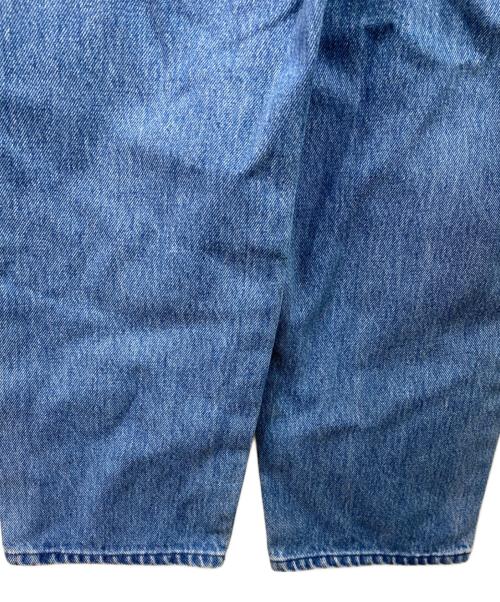 woadblue（ウォードブルー）woadblue (ウォードブルー) LOOSE TAPERED DENI インディゴ サイズ:Sの古着・服飾アイテム