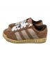 adidas (アディダス) ローカットスニーカー ブラウン サイズ:28㎝：4000円