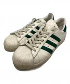 adidasアディダス）の古着「ローカットスニーカー」｜ホワイト×グリーン
