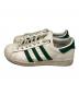 adidas (アディダス) ローカットスニーカー ホワイト×グリーン サイズ:28㎝：4000円