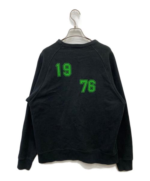 Hysteric Glamour（ヒステリックグラマー）Hysteric Glamour (ヒステリックグラマー) クルーネックスウェット ブラック サイズ:Lの古着・服飾アイテム