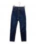 TAKAHIROMIYASHITA TheSoloIst.（タカヒロミヤシタ ザソロイスト）の古着「high waisted tapered jean」｜インディゴ
