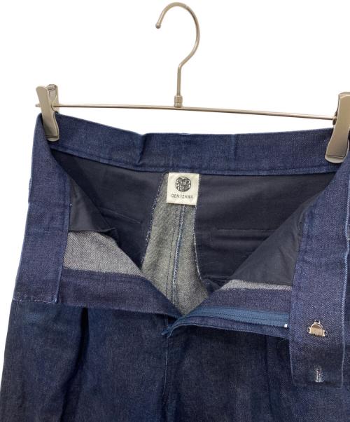 GEN IZAWA（ゲンイザワ）GEN IZAWA (ゲンイザワ) デニムパンツ インディゴ サイズ:Sの古着・服飾アイテム