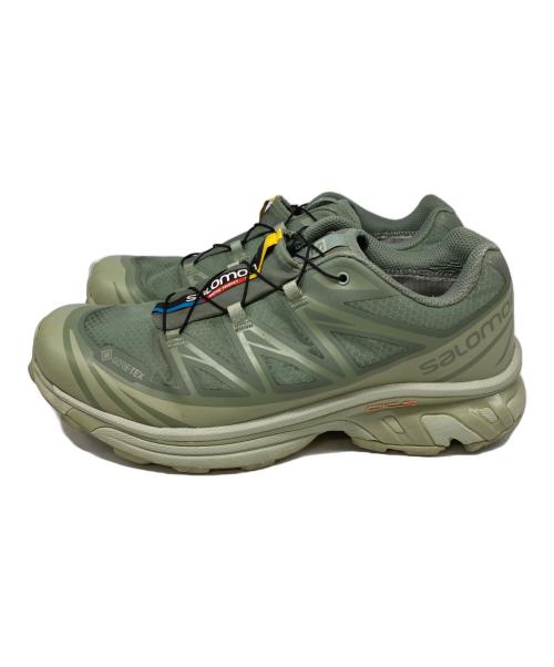 SALOMON（サロモン）SALOMON (サロモン) XT-6 Gore-Tex Desert Sage Lily Pad グリーン サイズ:28㎝の古着・服飾アイテム