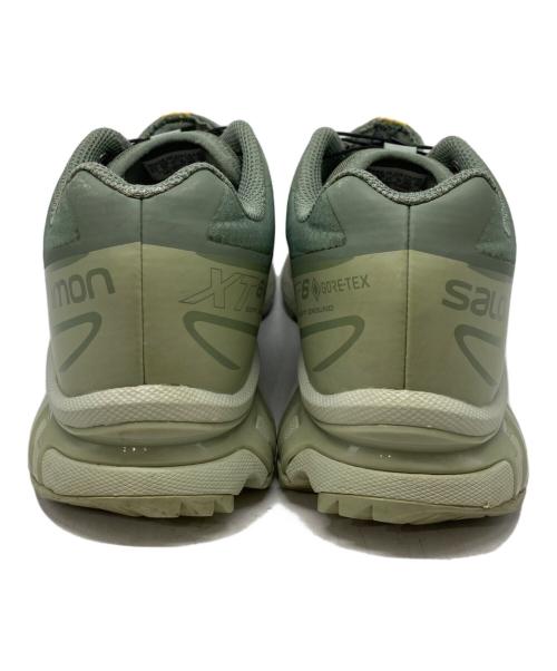 SALOMON（サロモン）SALOMON (サロモン) XT-6 Gore-Tex Desert Sage Lily Pad グリーン サイズ:28㎝の古着・服飾アイテム