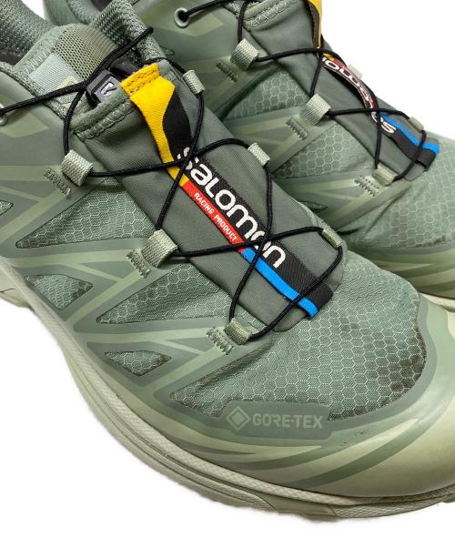 SALOMON（サロモン）SALOMON (サロモン) XT-6 Gore-Tex Desert Sage Lily Pad グリーン サイズ:28㎝の古着・服飾アイテム