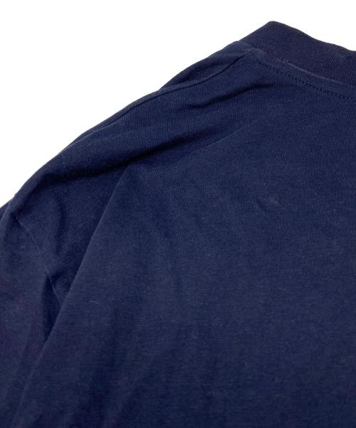 PRADA（プラダ）PRADA (プラダ) VネックTシャツ ネイビー サイズ:Lの古着・服飾アイテム