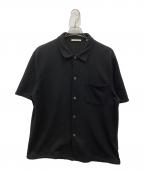 OUR LEGACYアワーレガシー）の古着「BOX SHIRT SHORTSLEEVE」｜ブラック