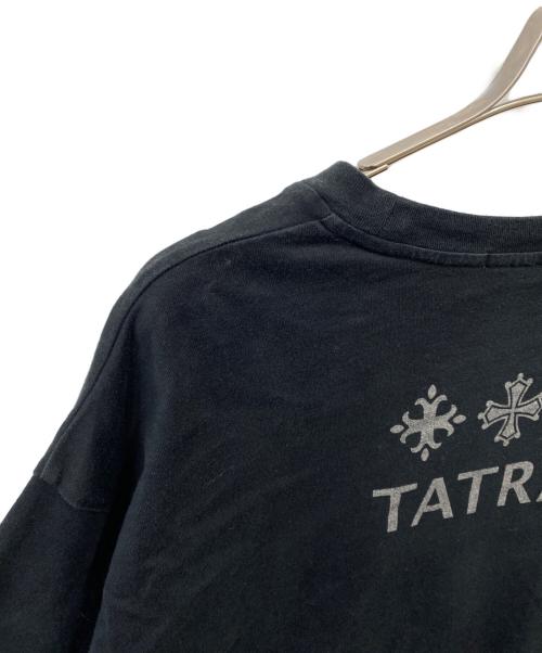 TATRAS（タトラス）TATRAS (タトラス) OCEANO ロゴプリント 半袖Tシャツ ブラック サイズ:Mの古着・服飾アイテム