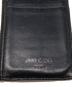 中古・古着 JIMMY CHOO (ジミーチュウ) スタッズコインケース ブラック：5000円