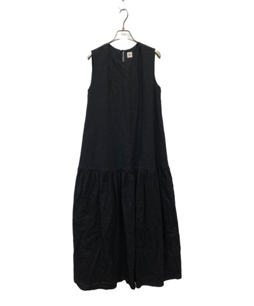 Ron Herman（ロンハーマン）Ron Herman (ロンハーマン) コットンリネン ドレスワンピース ブラック サイズ:Sの古着・服飾アイテム