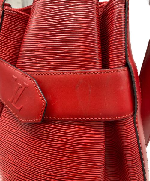 LOUIS VUITTON（ルイ ヴィトン）LOUIS VUITTON (ルイ ヴィトン) エピ SAC D'epaule サックデポールGM ショルダーバッグ レッドの古着・服飾アイテム
