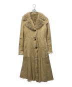 Max Mara WEEK END LINEマックスマーラ ウイークエンドライン）の古着「ムートンコート」｜ベージュ