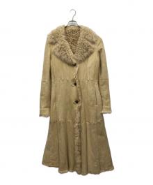 Max Mara WEEK END LINE（マックスマーラ ウイークエンドライン）の古着「ムートンコート」｜ベージュ