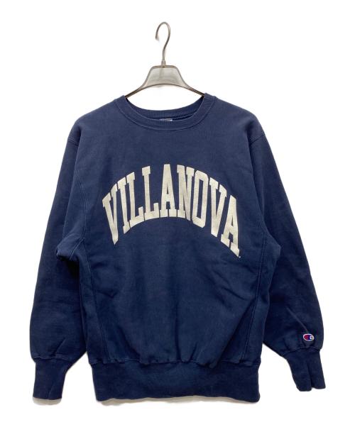 Champion REVERSE WEAVE（チャンピオン リバース ウィーブ）Champion REVERSE WEAVE (チャンピオン リバース ウィーブ) 90s カレッジロゴスウェット ネイビー サイズ:Lの古着・服飾アイテム