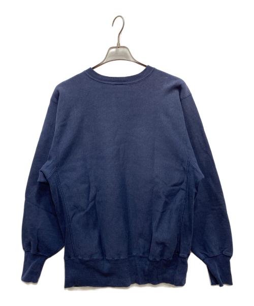 Champion REVERSE WEAVE（チャンピオン リバース ウィーブ）Champion REVERSE WEAVE (チャンピオン リバース ウィーブ) 90s カレッジロゴスウェット ネイビー サイズ:Lの古着・服飾アイテム