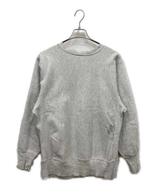 Champion REVERSE WEAVE（チャンピオン リバース ウィーブ）Champion REVERSE WEAVE (チャンピオン リバース ウィーブ) 90s カレッジロゴスウェット グレー サイズ:Lの古着・服飾アイテム